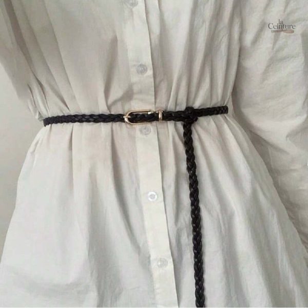 Ceinture à Boucle pour Femme - Modèle Ostrava