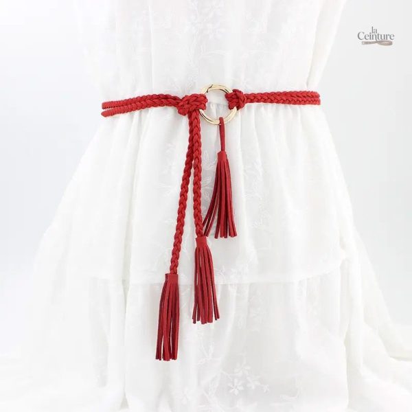 Ceinture Tressée Fine - Varna