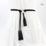 Ceinture Tressée Femme élégante et délicate