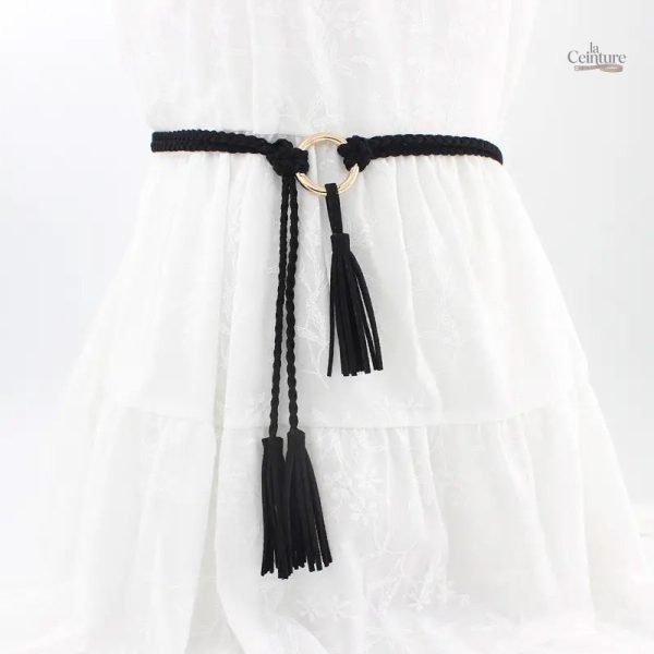 Ceinture Tressée Femme élégante et délicate