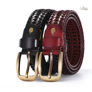 Ceinture tressée homme Phoenix