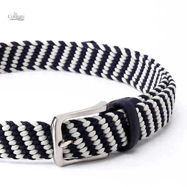 Ceinture homme tressée ajustable