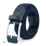 Accessoire mode homme ceinture tressée