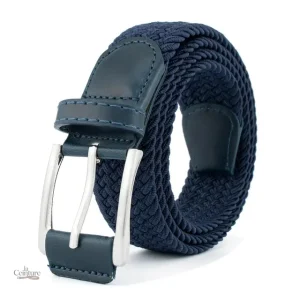 Accessoire mode homme ceinture tressée