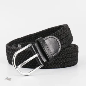 Ceinture tressée pour homme, confort et ajustement