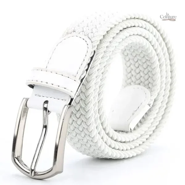 Ceinture Tressée Élastique Homme