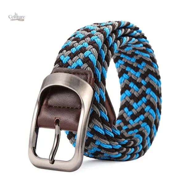 Ceinture Tressée Confortable pour Homme