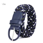 Ceinture tressée homme, style décontracté