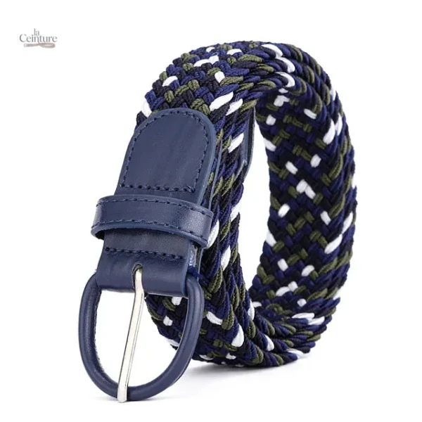 Ceinture tressée homme, style décontracté