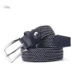 Ceinture Élastique Homme, design tressé pour un ajustement parfait