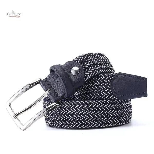Ceinture Élastique Homme, design tressé pour un ajustement parfait