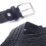 Ceinture Tressée pour Homme, confort et élégance réunis