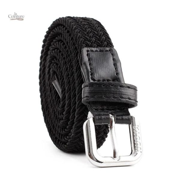 Ceinture Tressée Élastique pour Homme