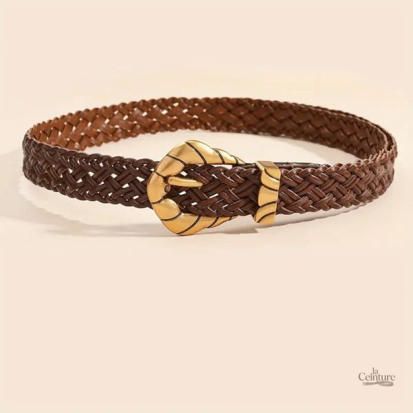 Ceinture à boucle classique pour femme