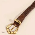 Ceinture en textile tressé - style unique