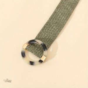 Ceinture pour femme : design tressé et vintage attrayant