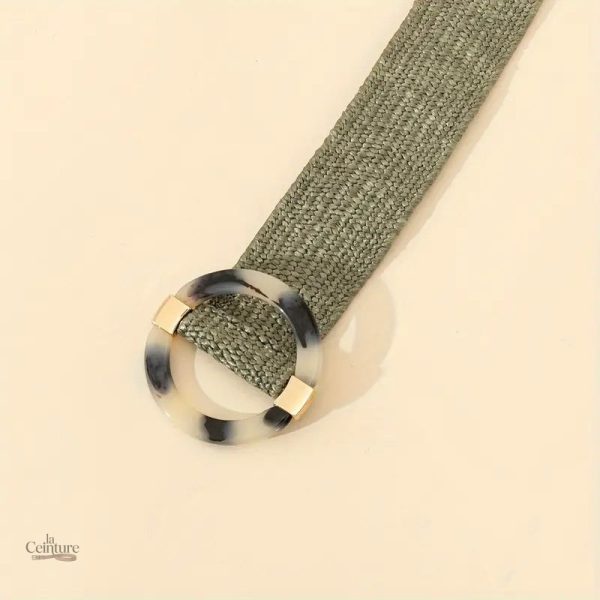 Ceinture pour femme : design tressé et vintage attrayant