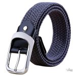Ceinture Tressée Élastique Homme
