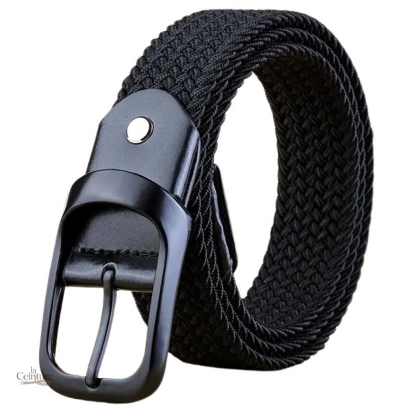 Ceinture homme tressée, style décontracté