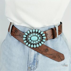Ceinture Western Cagliari pour femme