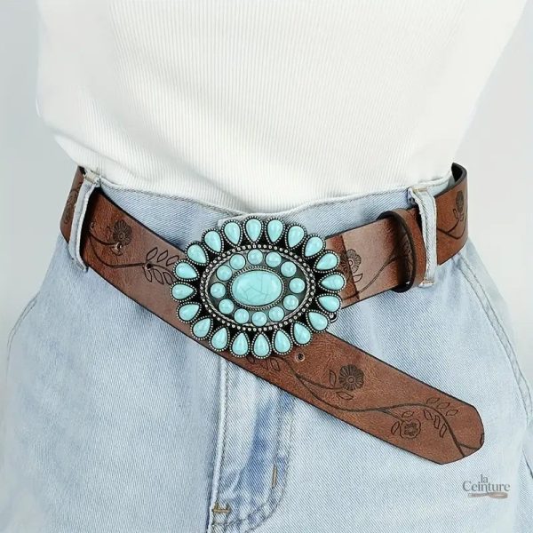 Ceinture Western Cagliari pour femme