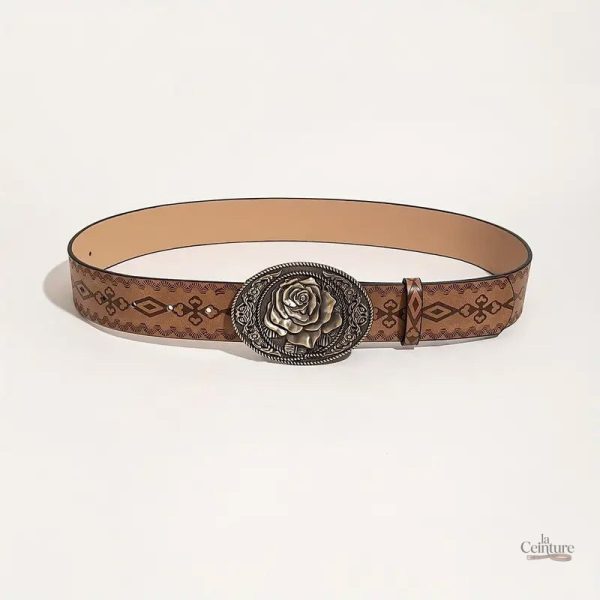 Ceinture Foggia, élégance et style Western