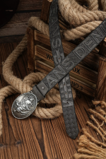 Élégante ceinture western pour homme Columbus