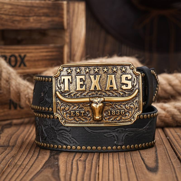 Ceinture homme de style Western - Oakland