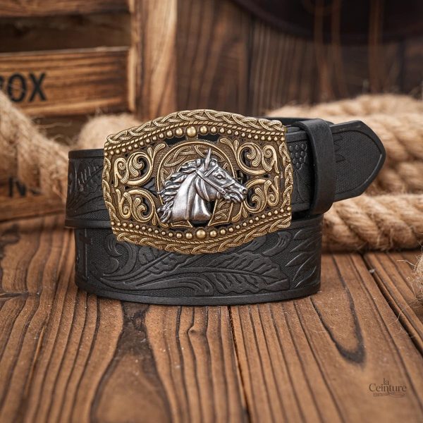 Accessoire de mode Western homme, ceinture Pittsburgh