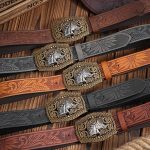Ceinture Pittsburgh, finition Western pour homme