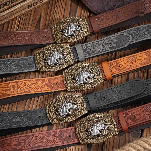 Ceinture Pittsburgh, finition Western pour homme