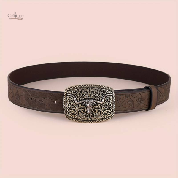 Ceinture homme, look Western Tucson