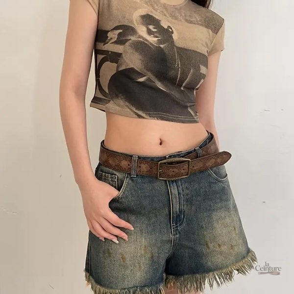 Accessoire de mode western pour un look féminin