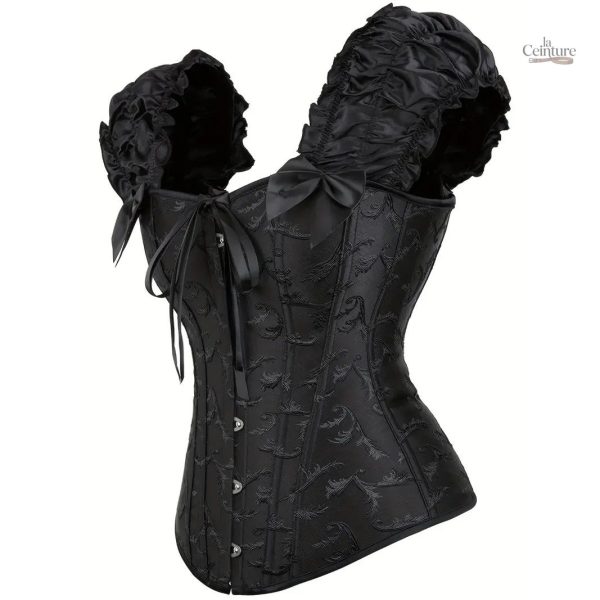 Corset Femme élégant avec manches bouffantes