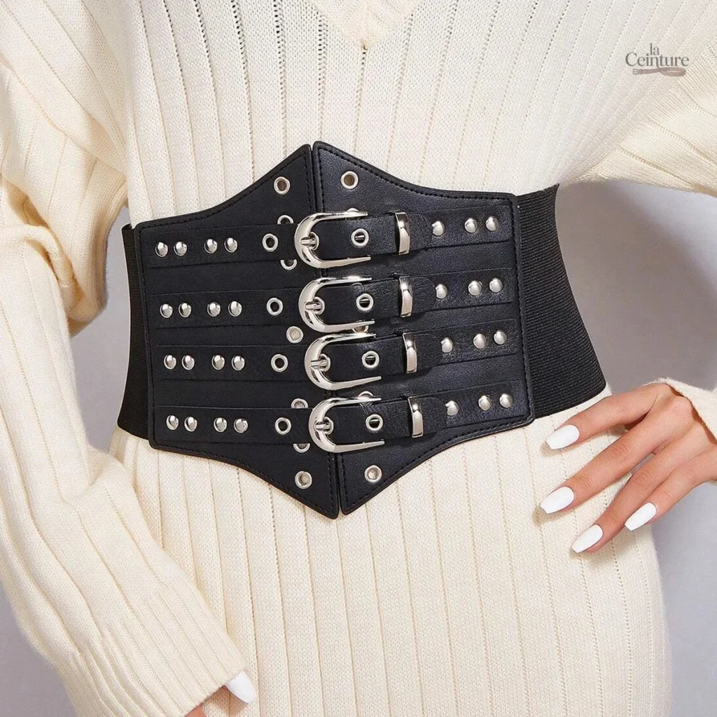 Ceinture Cloutée Femme